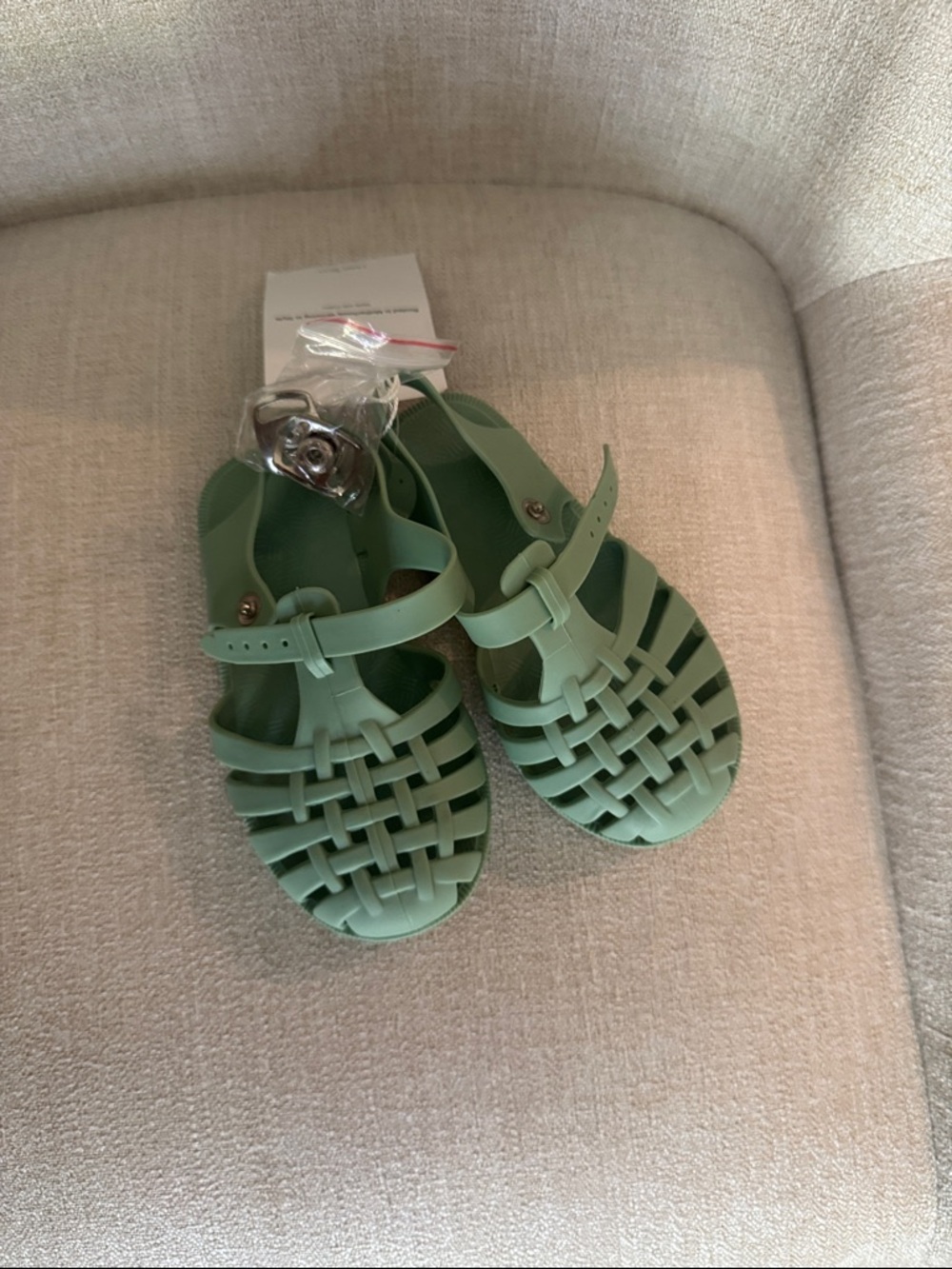 Kids' Jelly Sandals - Sage Green